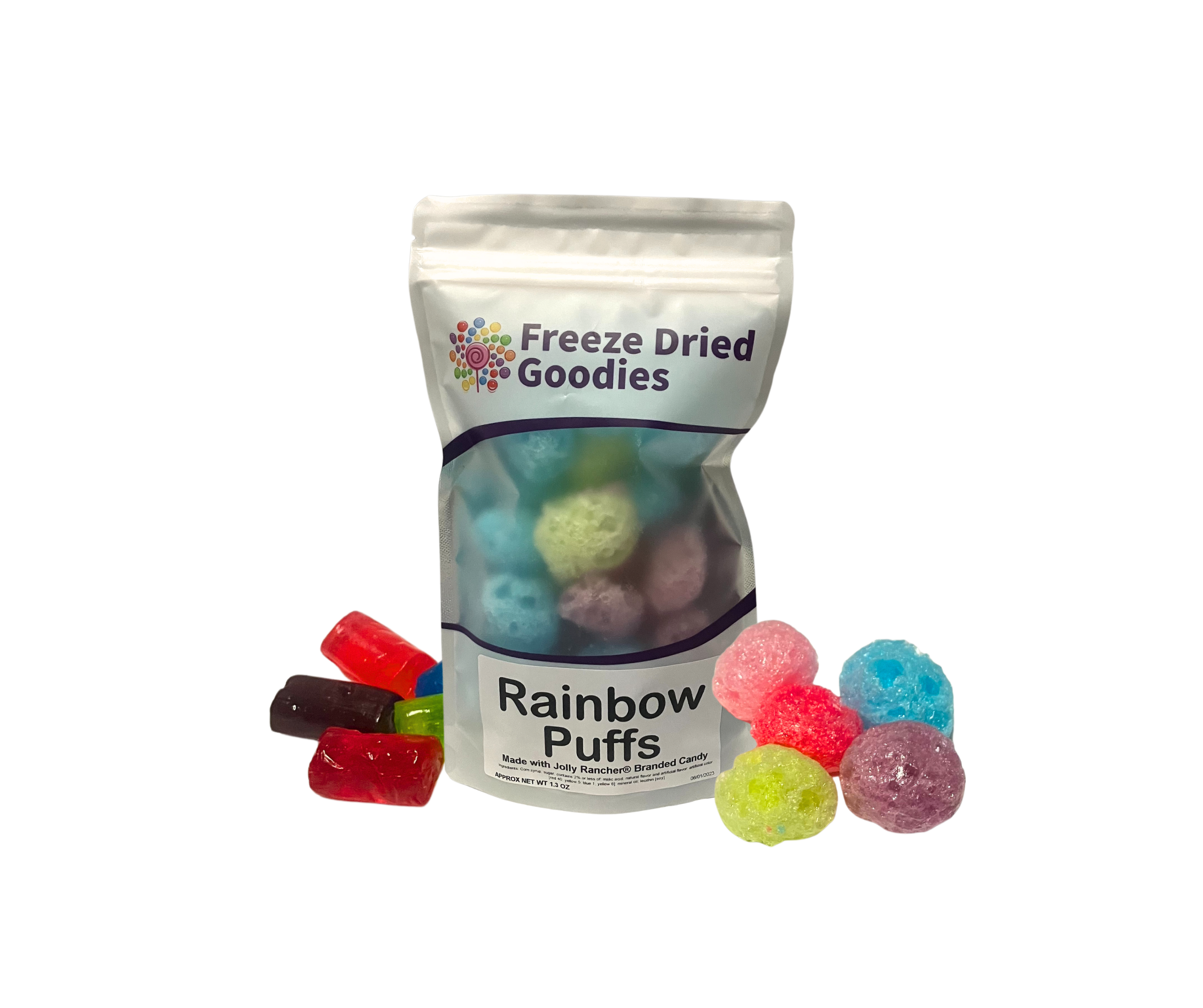 Rainbow Puffs